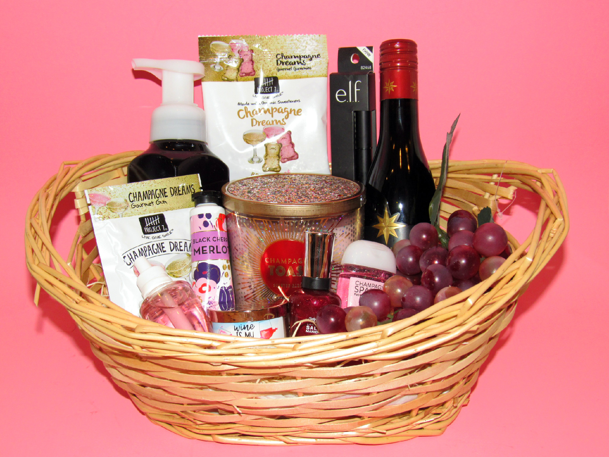 Wine Gift Basket DIY - Gift Idea for Wine Lovers - EventOTB